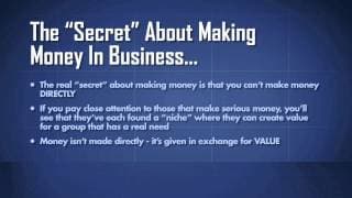 What ACTUALLY Makes Money In Business