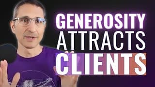 Why Giving Away Your BEST IDEAS Attracts More Clients