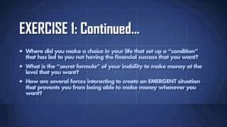 The "Secret Formula" That Prevents You From Making Money